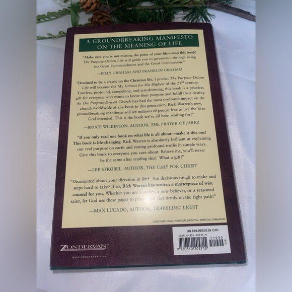 The Purpose Driven Life Book - Picture 3 of 3